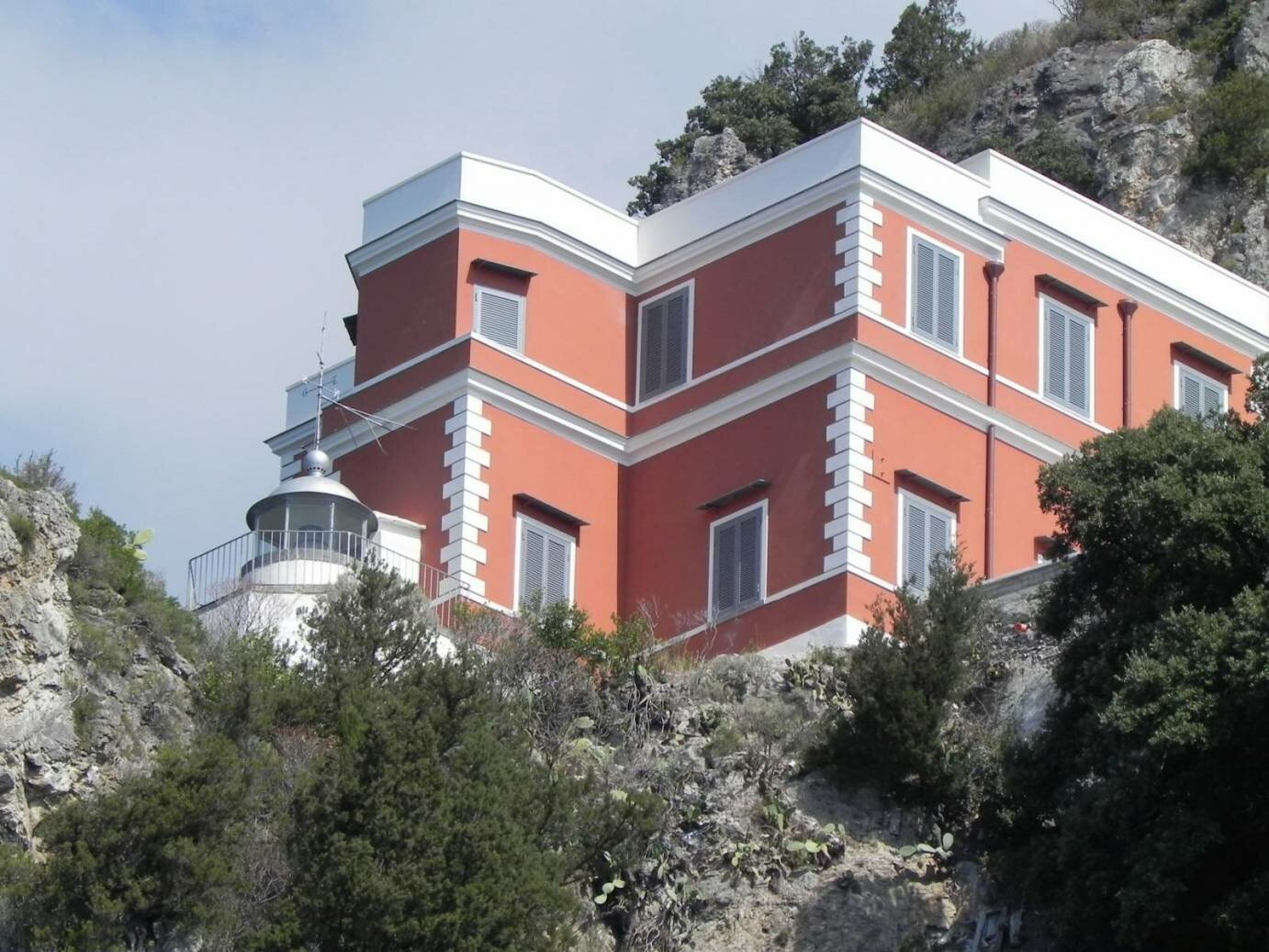 Il faro di Capo d'Orso a Maiori