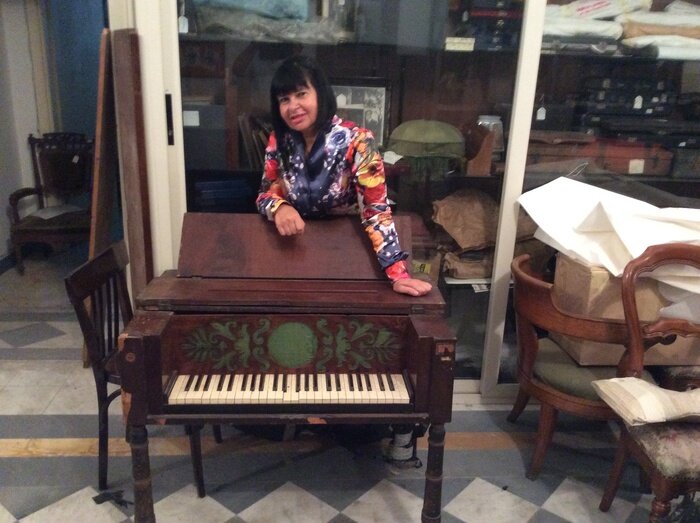 raro "pianoforte a cristallo" 