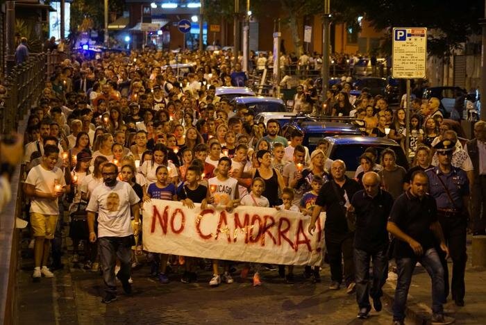 No camorra: fiaccolata per Gennaro Cesarano