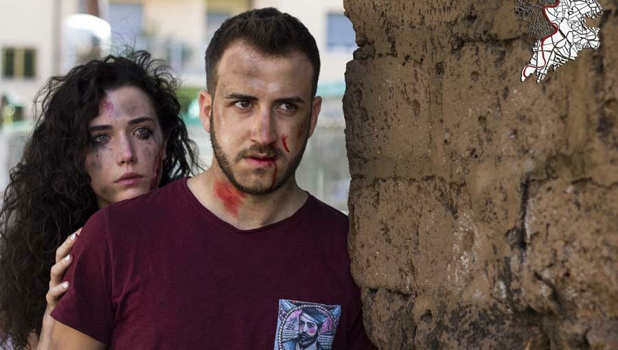 Una scena della web serie "La Città Eterna"