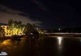 La situazione del Volturno all'altezza del ponte dello stabilimento del Pirotecnico