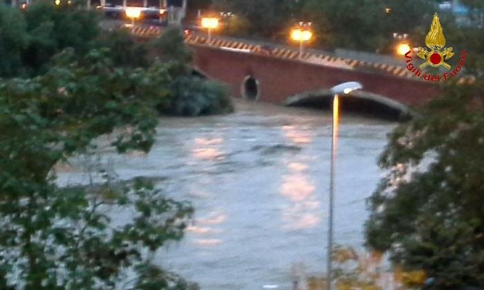 Il fiume Calore esonda a Benevento
