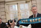 bill de blasio napoli