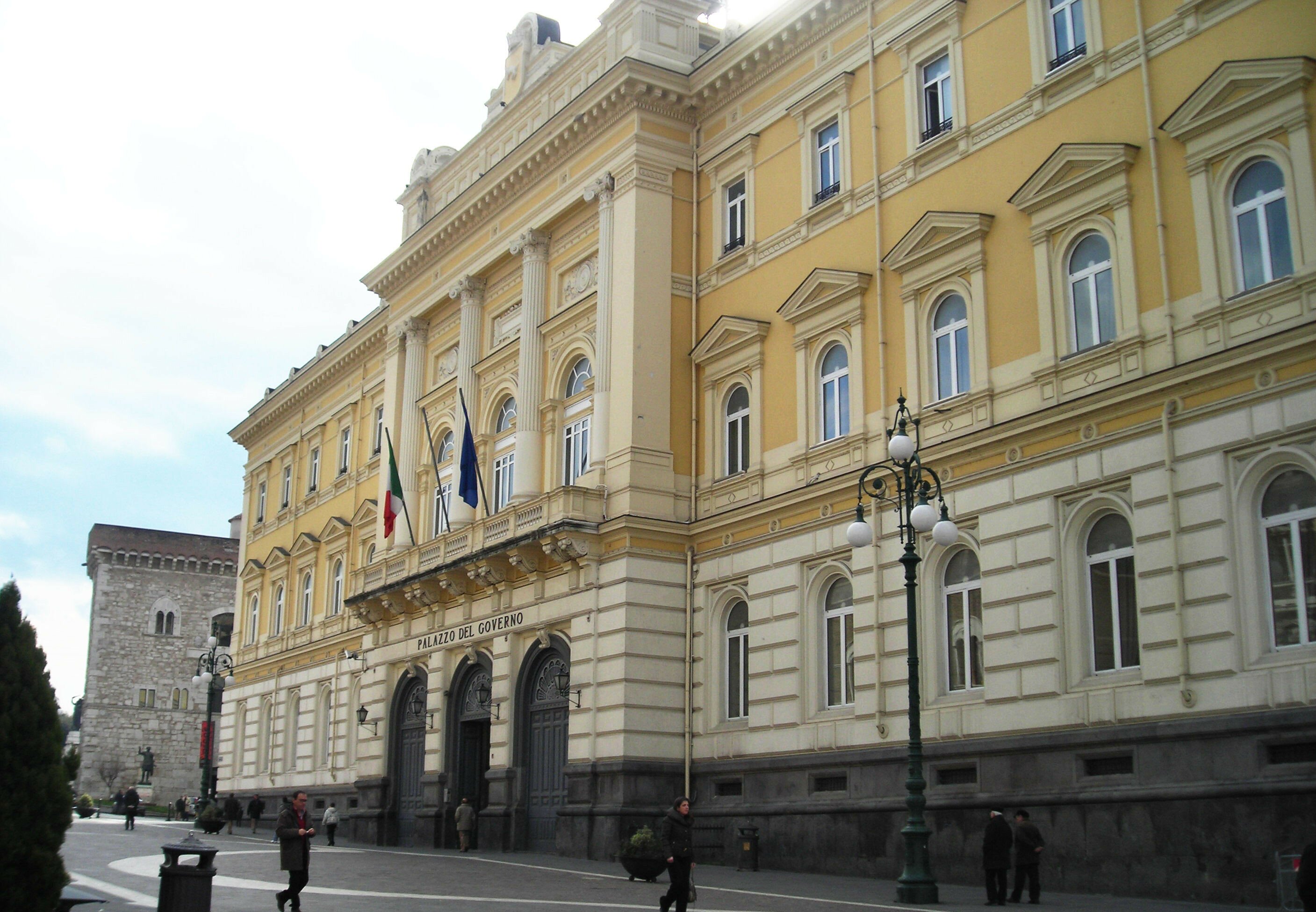 Benevento: Palazzo del Governo, sede della Prefettura.