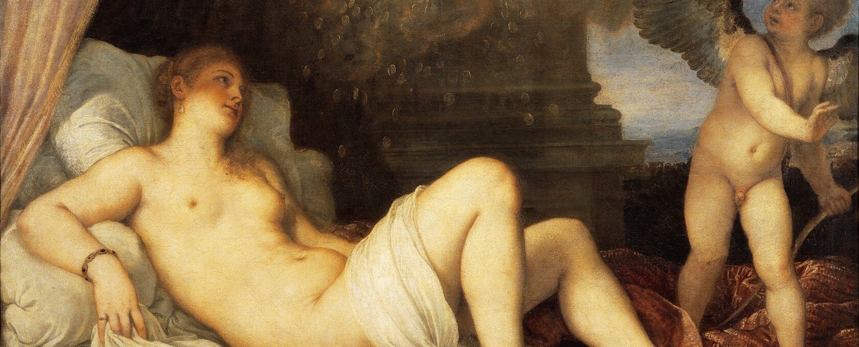 Danae di Tiziano